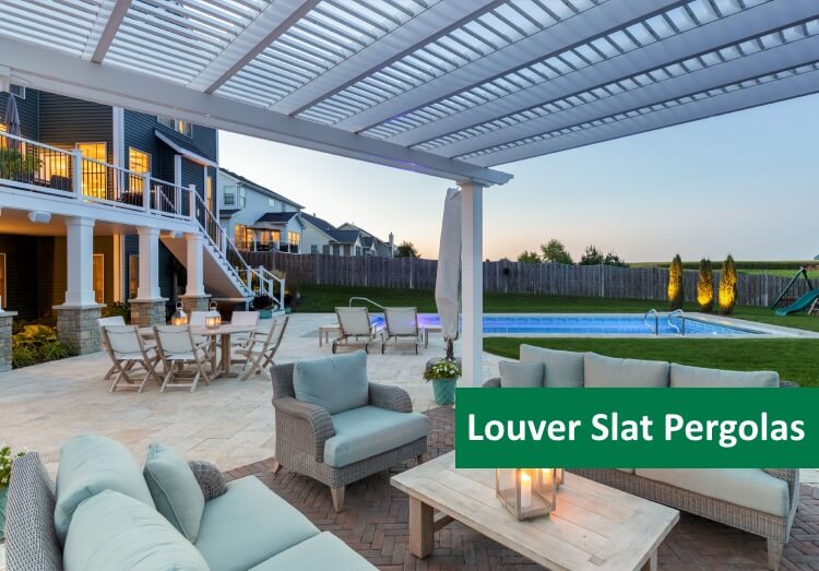 Louver Slat Pergola Awnings PVC uPVC Johannesburg Pretoria George Louis Trichard Durban Garden Route Western Cape South Africa